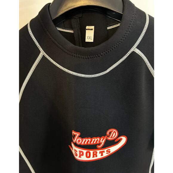 NEW NWT Tommy D Sports Size 2XL Diving Wetsuit 3mm Black Shortie style - Picture 3 of 5